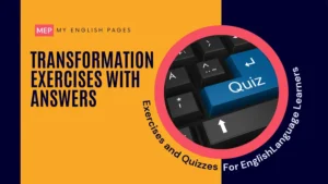 Transformation Exercises with Answers