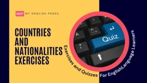 Countries and Nationalities Worksheet With Answers